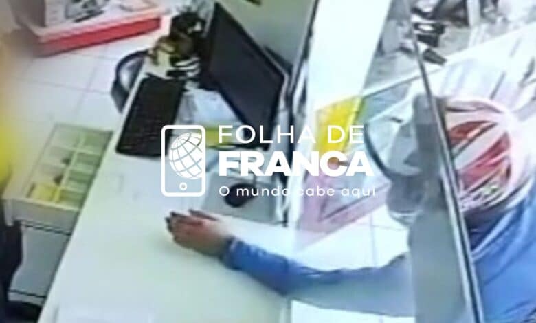 Not Cias De Franca C Meras De Seguran A Registram Assalto Em Loja De