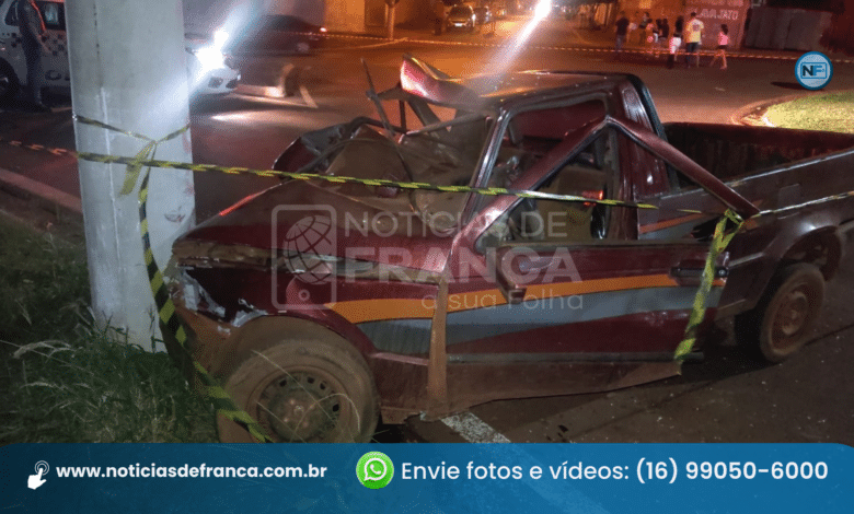 Notícias de Franca Motorista fica ferido após perder controle de