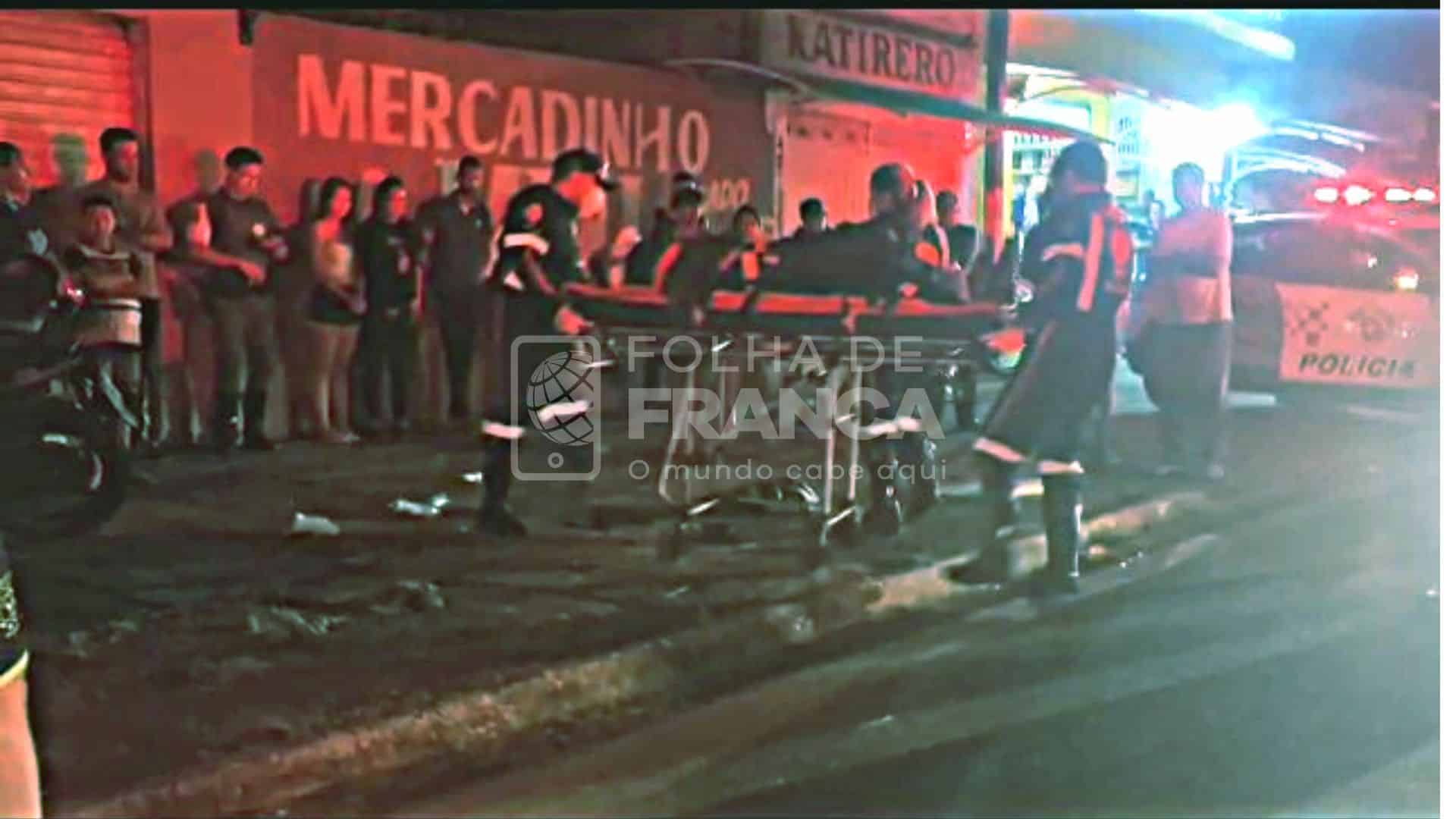 Not Cias De Franca Motociclista Sem Habilita O Atropela Pedestre Na