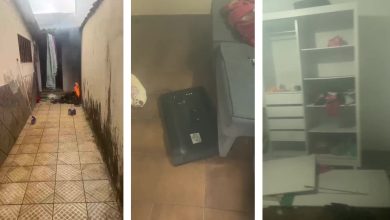 Viatura policial durante atendimento de ocorrência de violência doméstica em Franca após prisão de suspeito