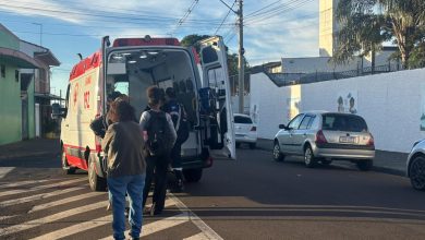Menino de 12 anos recebe atendimento após atropelamento no Jardim Aeroporto III em Franca