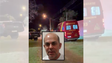 Área isolada para perícia após a morte de um vigilante em condomínio de chácaras na região de Franca