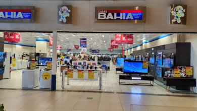 Loja da Casas Bahia no Franca Shopping, que teve as atividades encerradas em agosto de 2026.